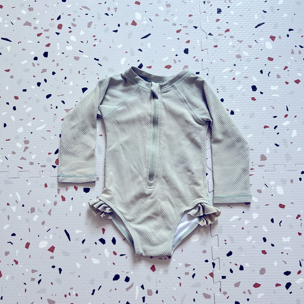 Rashguard with Ruffles